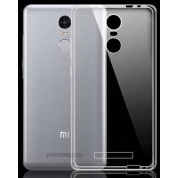 Plonas silikoninis dėklas - skaidrus Redmi Note 3/Note 3 Pro